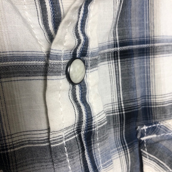 AEO vintage fit plaid shirt size: XS/TP - Picture 7 of 9